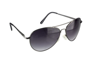 Sunglasses on white background