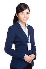 Asian business woman portrait