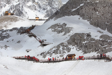 Jade dragon snow mountain(4,500M), China