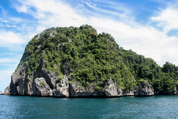 Naklejka premium phi phi island in thailand