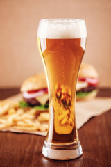 Beer and a Burger