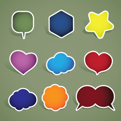 Colorful Labels, Tags