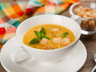 pumpkin cream soup