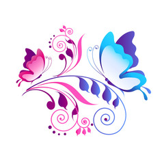 butterflies design