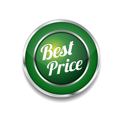 Best Price Glossy Shiny Circular Vector Button