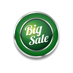 Big Sale Glossy Shiny Circular Vector Button