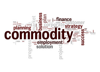 Commodity word cloud