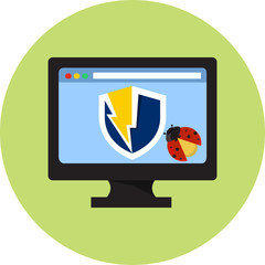 Vector Computer Security-anti virus protection