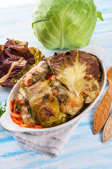 baked cabbage rolls