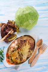 baked cabbage rolls
