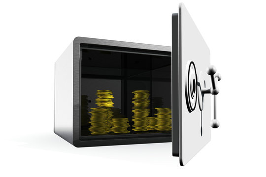 Geld in de kluis