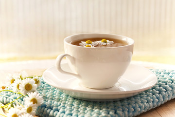 herbal chamomile tea