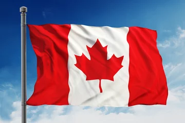  Vlag van Canada © Destina