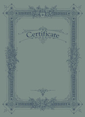 Certificate background
