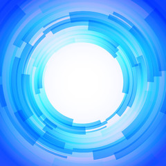 Abstract technology circles vector background