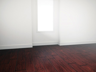 illuminated interior background with depth of field