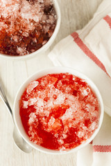 Refreshing Homemade Shaved Ice