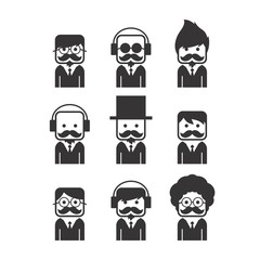 avatar portrait picture icon