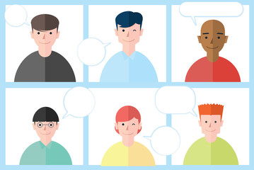 Brainstorming people