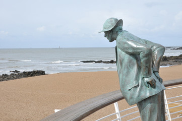 France,  Saint Marc sur Mer in  Loire Atlantique