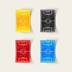 realistic design element: playing field