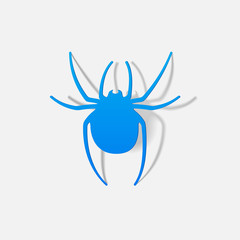 realistic design element: spider