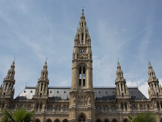 Fototapeta na wymiar Wiener Rathaus