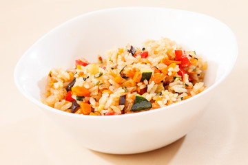 rice with vegetables
