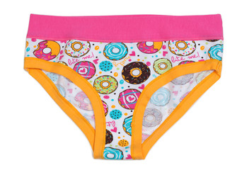 Women's Cotton panties with pattern donuts
