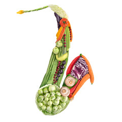 Veggie sax.