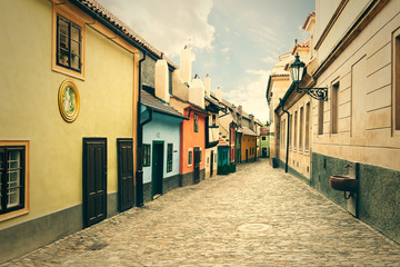 Golden Street. Prague.