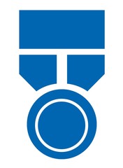 Médaille bleu