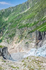 Foto op Canvas Argentiere Glacier view, Chamonix, Mont Blanc Massif, Alps, Fran © Lukasz Janyst