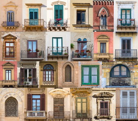 Windows from Sicily