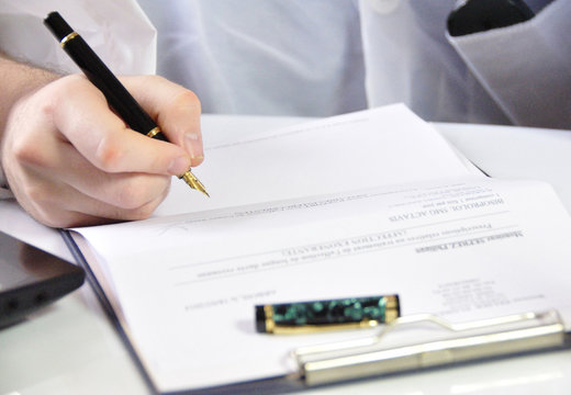 Signer une ordonnance