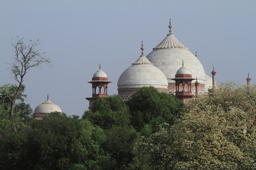Das Taj Mahal in Indien