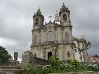 Fototapeta na wymiar Portugal - Minho - Braga - Basilique de Sameiro