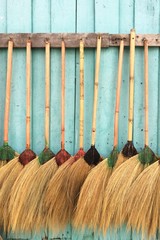 Broom is equipment for cleaning