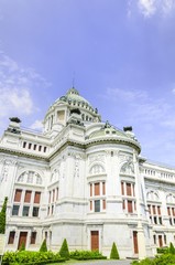 Fototapeta na wymiar Ananta Samakom Throne Hall in Bangkok, Thailand