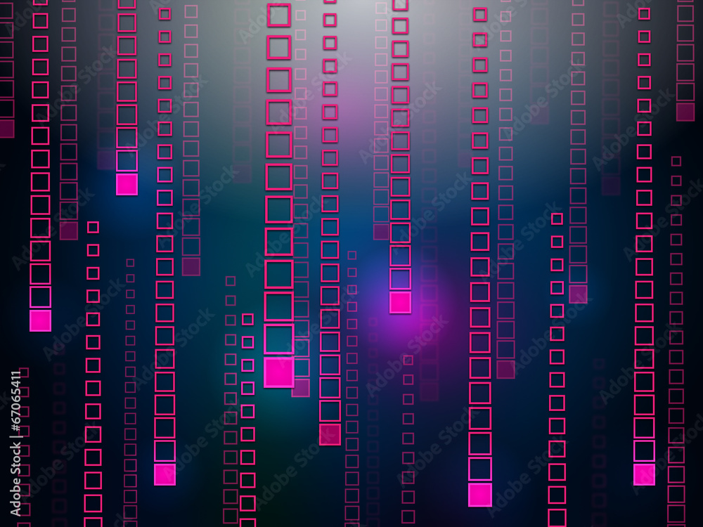 Poster background matrix indicates light burst and encrypted