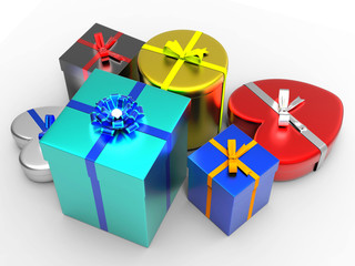 Giftbox Giftboxes Represents Gift-Box Giving And Surprise