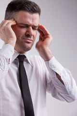 omg what a headache says the man