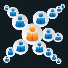 vector business cooperation and coaching