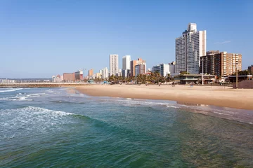 Fotobehang beachfront of Durban, South Africa © michaeljung