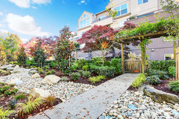 Residential building and landscape design