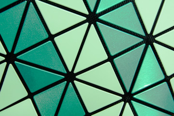 Hexagon Polymer Texture Background