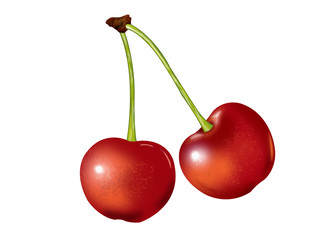 спелая черешня