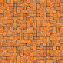 abstract mosaic tile orange brick pattern