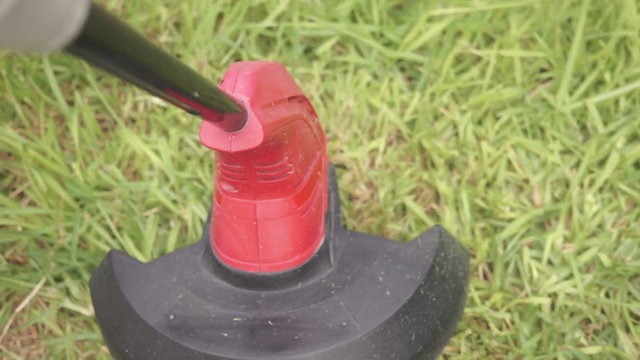 Yard Work Line Trimmer POV