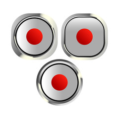 Japan flag button